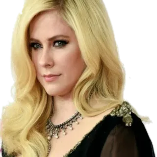 🤦‍♀ Avril Lavigne cantante, músico, Avril Lavigne, rubia, celebridad, retrato telegram sticker