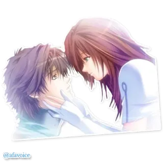 👀 @afavoice Anime, Para, Miłość, Manga, Romans, Związek telegram sticker