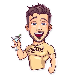 Закрытй Клуб "Roolim" : @RoolimClub telegram stickers
