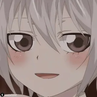 ☁️ Anime, Niedlich, Manga, Charakter, Lächelnd telegram sticker