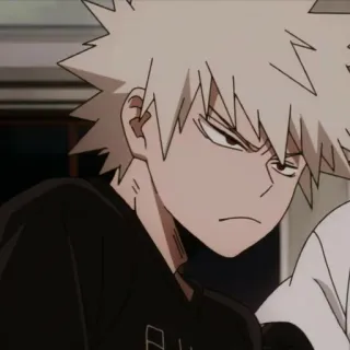 🥦 Bakugo Katsuki My Hero Academia anime, manga, character, bakugo, katsuki, my hero academia telegram sticker