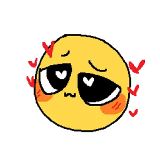🥰 Emoji, Amor, Fofo, Coração, Kawaii telegram sticker