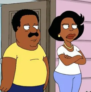 ▪️ Cleveland Brown Family Guy 클리블랜드, 패밀리 가이, 만화 telegram sticker