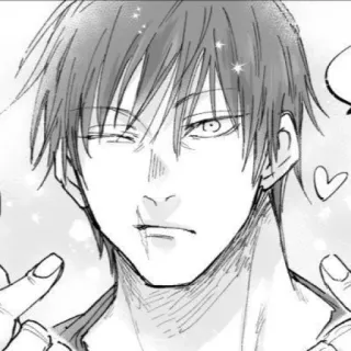🎴 Anime, Manga, Personaje, Guiño, Retrato, Brillo telegram sticker