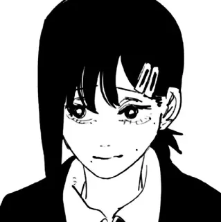 🐚 Kobeni Higashiyama Chainsaw Man anime, manga, Kobeni, Chainsaw Man, character, japanese, girl telegram sticker