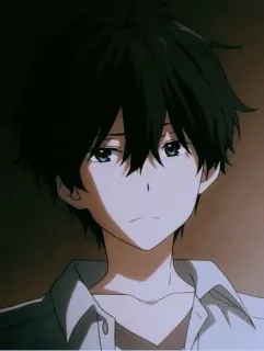 💙 Anime, Manga, Kreskówka, Chłopak, Postać telegram sticker