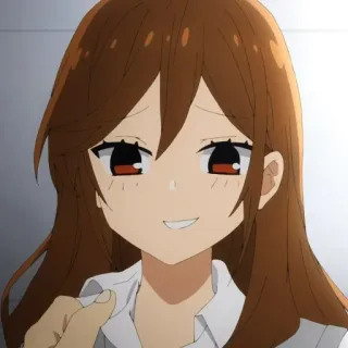 😏 Anime, Porträt, Cartoon, Figur, Frau whatsapp sticker