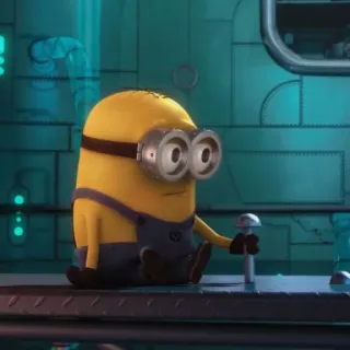 🍌 Minion Despicable Me Minion, Kartun, Kuning, Lucu, Despicable Me telegram sticker