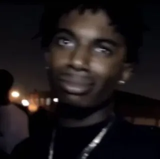🦋 Playboi Carti rapper, musician, artist, celebrity, portrait telegram sticker