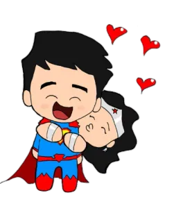 Marvel&Dc telegram stickers