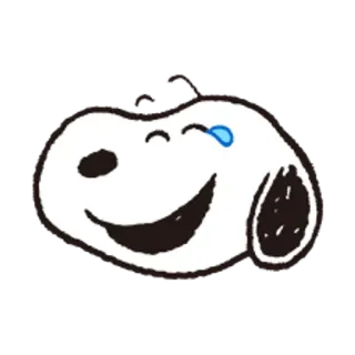 🐧 Snoopy スヌーピー, 漫画, 犬, ピーナッツ telegram sticker