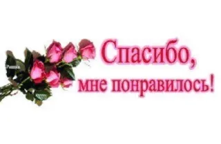 🌟 Спасибо, мне понравилось! grazie, rose, fiori, apprezzamento, saluto, floreale telegram sticker