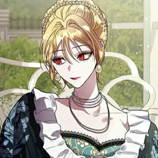🩸 Anime, Donna, Ritratto, Personaggio, Manga, Illustrazione telegram sticker