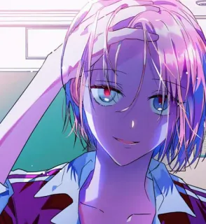 🔥 anime, manga, character, portrait, cartoon, artwork telegram sticker