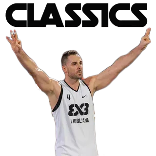 🎩 EX3 LJUBLJANA Basketbal, Sport, Atleet, Team, Ljubljana telegram sticker