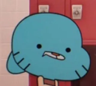 😐 Gumball Watterson The Amazing World of Gumball kartun, Gumball, animasi, kucing biru telegram sticker