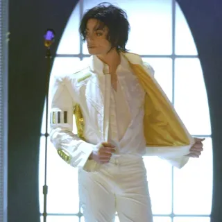 😒 Michael Jackson 歌手, 表演者, 艺人, 艺术家, 音乐, 演唱会 telegram sticker