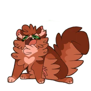 😲 Katze, Tier, Cartoon, Haustier, Katzenartig telegram sticker