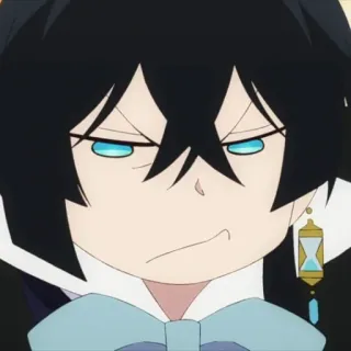 🌌 anime, manga, cartoon, character, expression, face telegram sticker