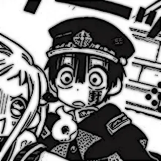 🔭 Hanako-kun Toilet-bound Hanako-kun Anime, Manga, Personnage, Hanako-kun, Toilet-bound Hanako-kun telegram sticker