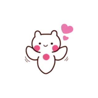 ❄ bear, cute, cartoon, kawaii, love telegram sticker