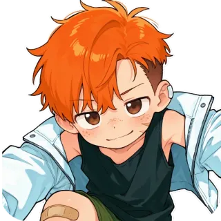 👄 Hinata Shoyo Haikyuu telegram sticker