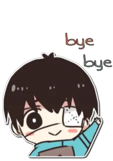 👋 Ken Kaneki Tokyo Ghoul bye bye Anime, Tokyo Ghoul, Kaneki Ken, Chibi, Saludando, Adiós telegram sticker