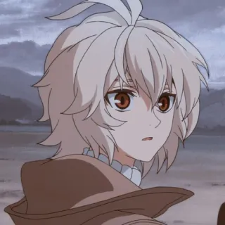 😮 Anime, Personagem, Menino, Mangá telegram sticker