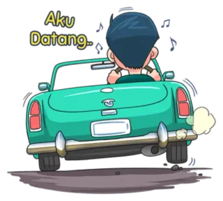 LDR Couple Story @Tikelmu whatsapp stickers