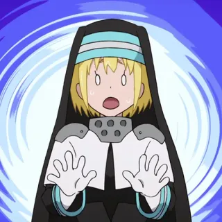 🔥 Iris Fire Force anime, manga, fire force, iris telegram sticker