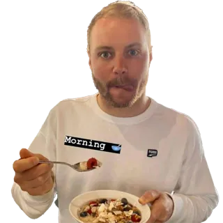 😋 Morning nourriture, petit déjeuner, matin, céréales, avoine whatsapp sticker