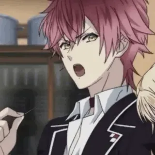 🍷 Ayato Sakamaki Diabolik Lovers anime, vampire, Diabolik Lovers, Ayato Sakamaki, handsome telegram sticker