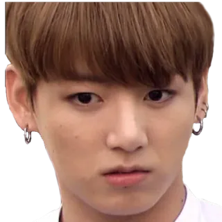 🤔 Jungkook K팝, 가수, BTS, 음악, 연예인, 아이돌 whatsapp sticker