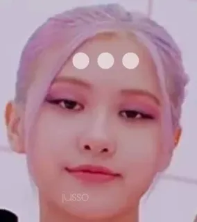 🗿 jusso kpop, rose, idol, singer, music, blackpink telegram sticker
