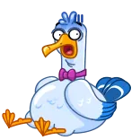 Seagull Sam whatsapp stickers