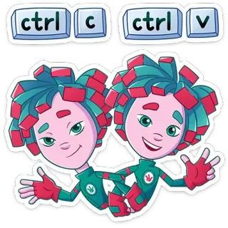 Фиксики | @Premium_Emojis_Telegram whatsapp stickers