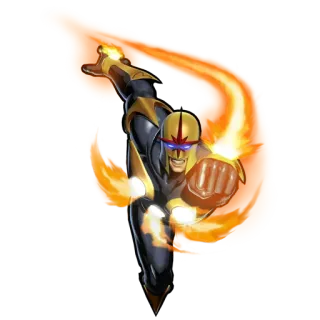 ☺️ Nova Superheld, Marvel, Comic, Nova, Richard Rider whatsapp sticker