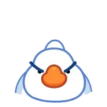 🤨 Schneemann, wütend, Winter, Cartoon, Schnee, Gesicht telegram sticker