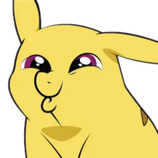 😘 Pikachu โปเกมอน, ปิกาจู, น่ารัก, การ์ตูน, ตลก telegram sticker