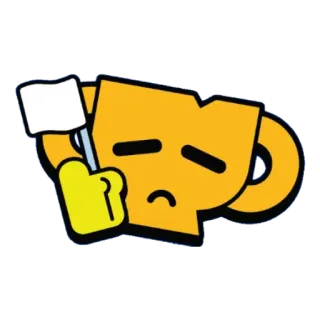 🏳️ Trophäe, Stinkefinger, beleidigend telegram sticker