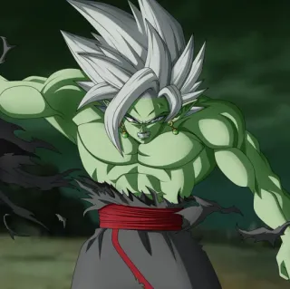💪 Zamasu Dragon Ball Super Anime, Dragon Ball, Zamasu, Super Saiyan, Penjahat, Dragon Ball Super telegram sticker