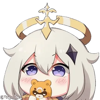 🥰 Paimon Genshin Impact Paimon, Genshin Impact, video game, anime, cute, kawaii telegram sticker