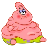 🤤 Patrick Star Spongebob Squarepants Patrick Star, Spongebob, Cartoon, Funny, Pink telegram sticker