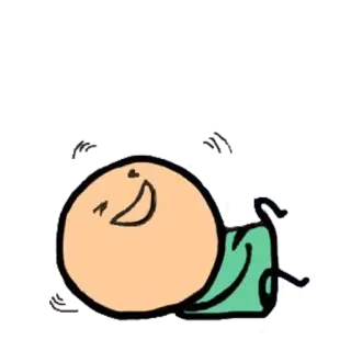 😂 卡通, 快乐, 火柴人, 绘画, 情感, 有趣 whatsapp sticker