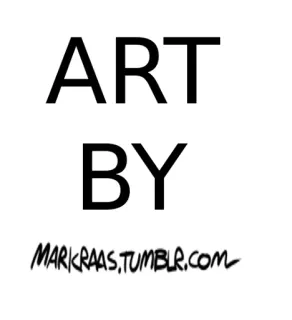 ❤ ART BY MARKRAAS.TUMBLR.COM アート, tumblr, アーティスト, markraas telegram sticker