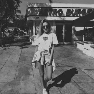 🌨 God Save Society Streetwear, Moda, Okulary przeciwsłoneczne, Blondynka, T-shirt, Casual telegram sticker