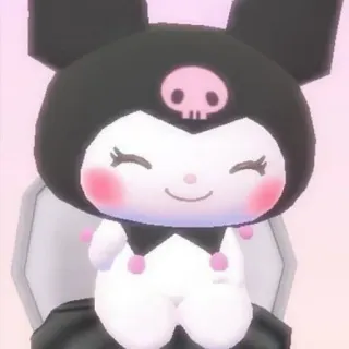 😊 Kuromi Kuromi, Sanrio, Anime, Kawaii, Desenho animado, Personagem whatsapp sticker