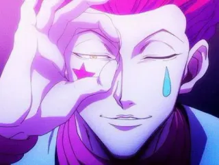 👌 Hisoka Hunter x Hunter Anime, Hunter x Hunter, Hisoka, Payaso, Villano whatsapp sticker