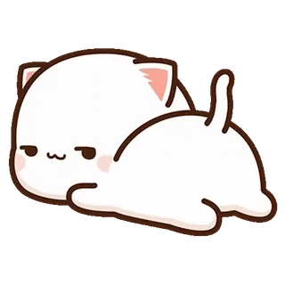 ⭐ cat, cute, animal, kawaii telegram sticker