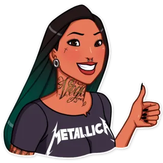 👍 Nega telegram sticker